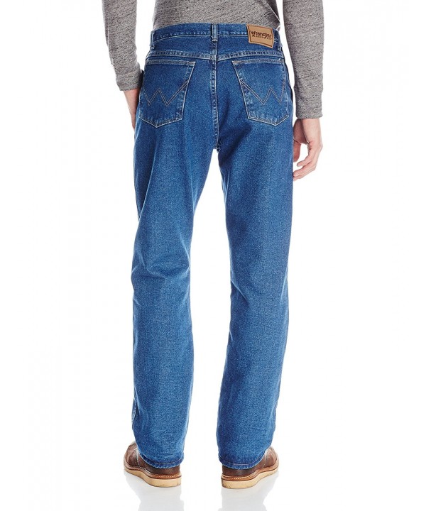 Rugged Wear Men's Fleece-Lined Jean - Stonewash - CJ111B49FPH